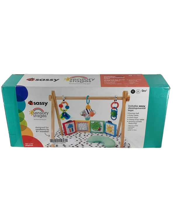 secondhand Sassy Sensory Stages Developmental Play Gym