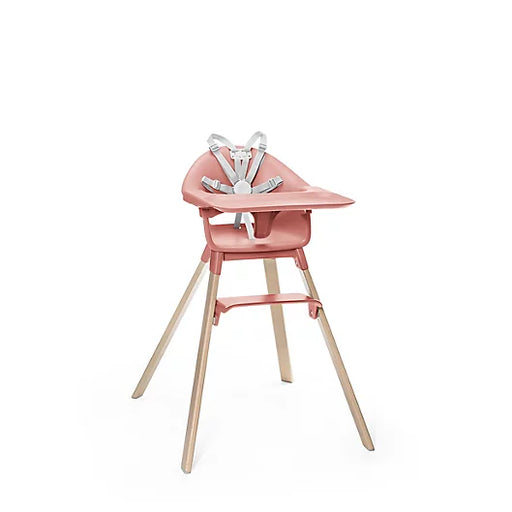 used Stokke Clikk High Chair, Sunny Coral