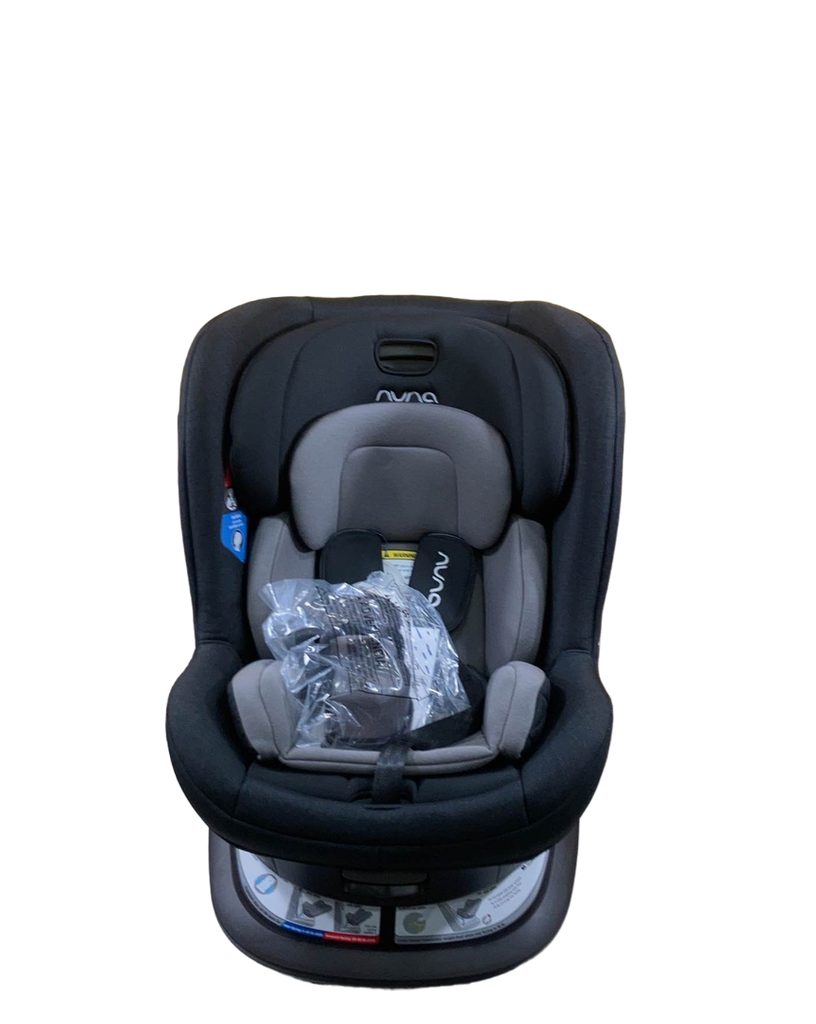 Nuna Revv Rotating Convertible Car Seat, Caviar, 2023