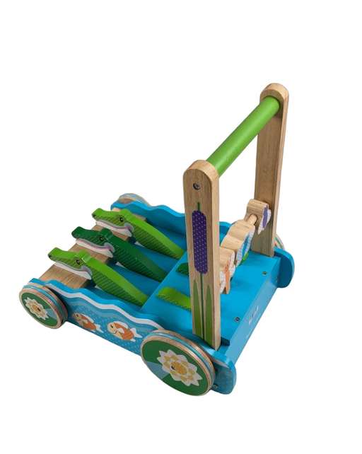 used Melissa & Doug Chomp and Clack Alligator Push Toy