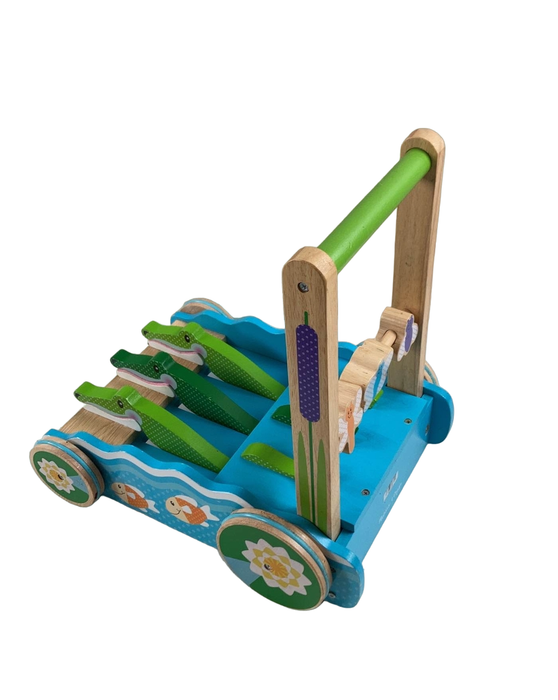 used Melissa & Doug Chomp and Clack Alligator Push Toy