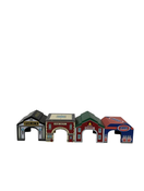 used Lakeshore Block Play Garages, Set of 4