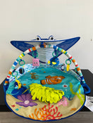 used Disney Baby Finding Nemo Mr. Ray Ocean Lights Activity Gym