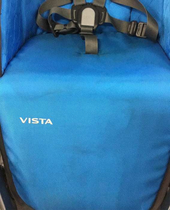 used UPPAbaby VISTA Double Stroller, 2014, Georgie (Marine Blue)