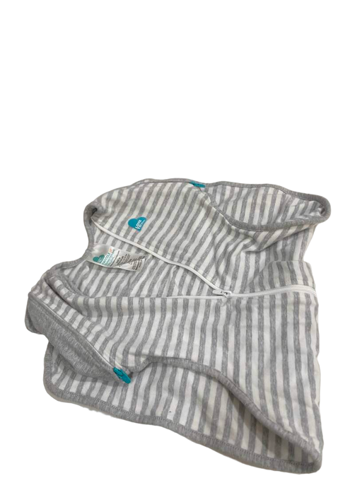 used Love To Dream Swaddle UP Original 1.0 Sleep Sack, Medium, Gey/White Stripe