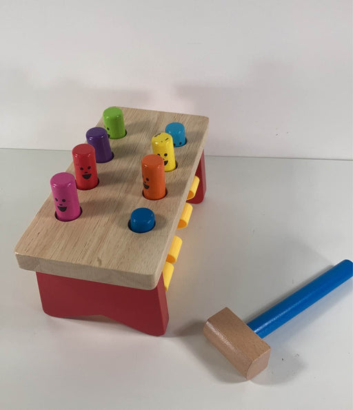 secondhand Melissa & Doug Deluxe Pounding Bench