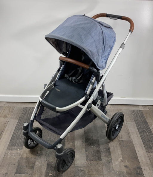 secondhand UPPAbaby VISTA Stroller, Gregory (Blue Melange), 2017