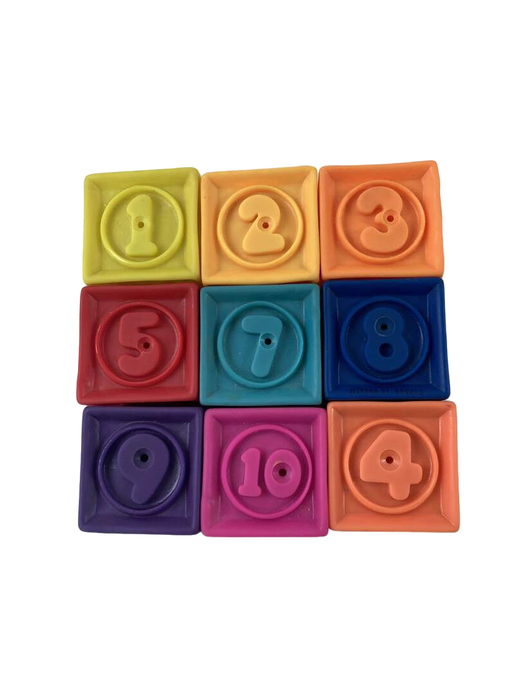 used B. toys One Two Squeeze Blocks
