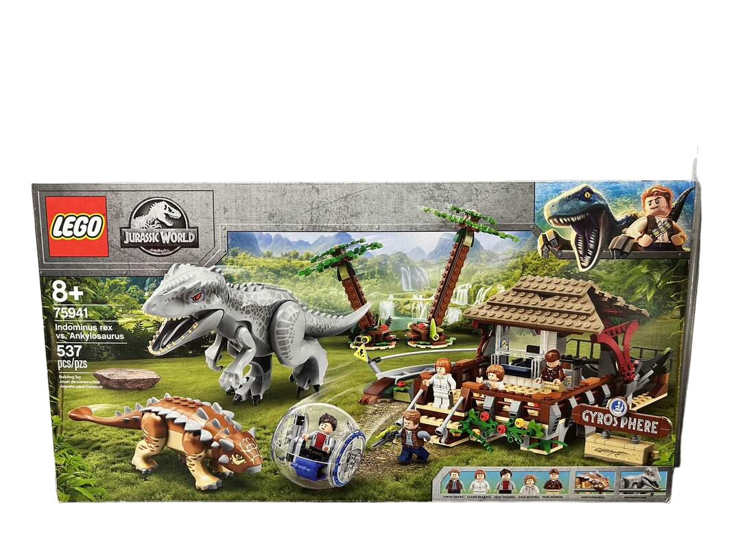 Indominus rex vs ankylosaurus lego set 2025