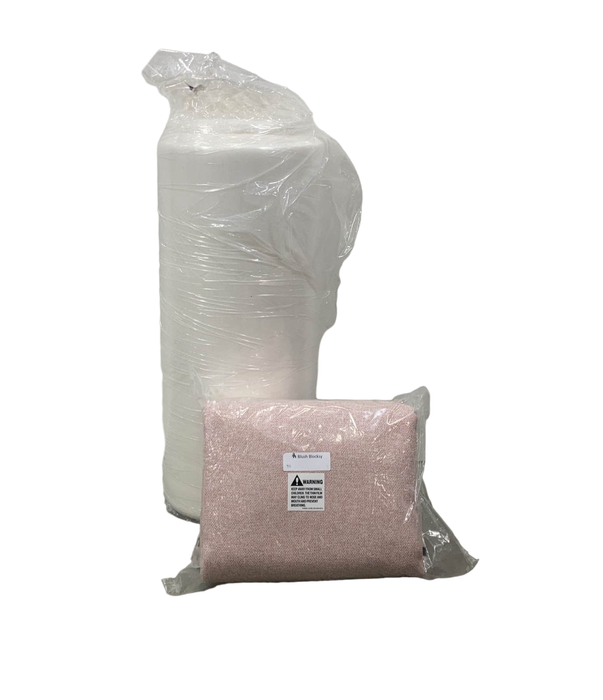 used Foamnasium Blocksy Kids Couch, Blush