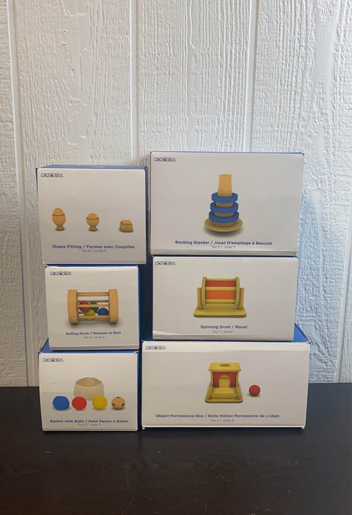 used Monti Kids Level 3 Montessori Box