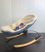 secondhand Bloom Coco Go 3-in-1 Bouncer, Natural Wood, blue