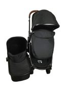 used Mompush Ultimate 2 Baby Stroller, Black with Black Frame