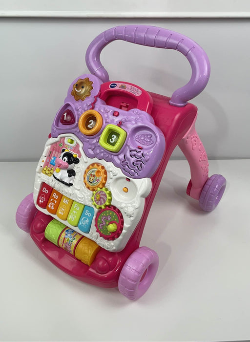 used VTech Sit-To-Stand Learning Walker, Pink