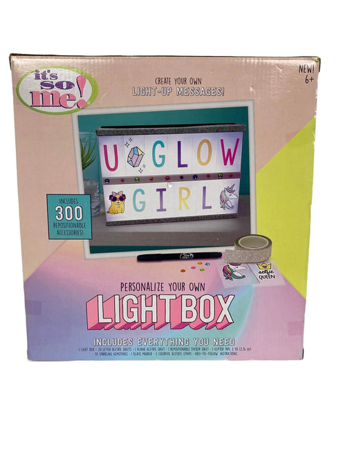 secondhand Horizon Group USA It's So Me! Personalize Your Own Light Box Set