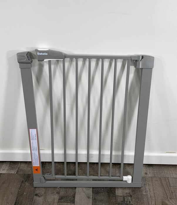 secondhand BABELIO Pressure Mounted Metal Baby Gate