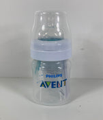 secondhand Philips Avent Anti-Colic Bottles, 4oz, 1-Pack, Clear