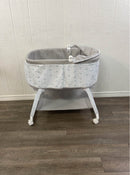 secondhand Ingenuity Ity Snuggity Snug Portable Baby Bedside Bassinet with Soothing Vibrations