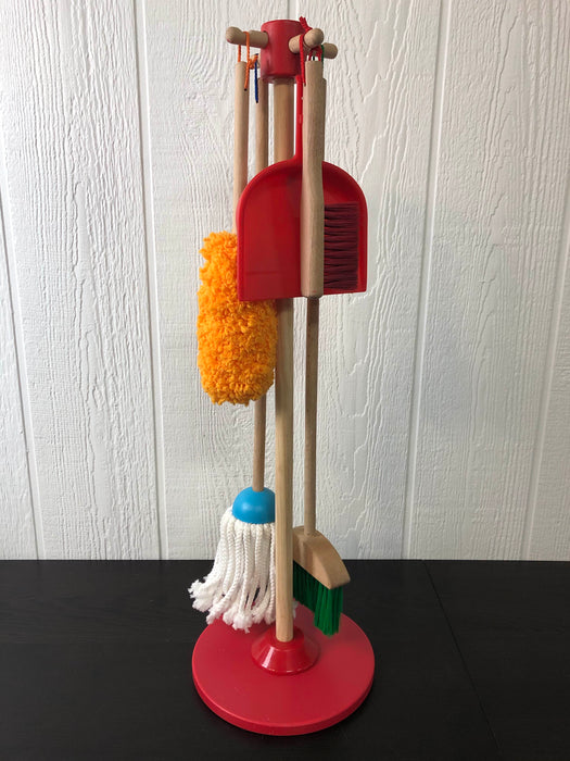 used Melissa & Doug Let's Play House! Dust, Sweep & Mop