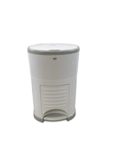 used Diaper Dekor Plus Diaper Pail, White