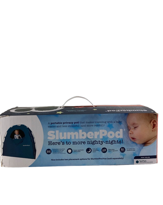 secondhand SlumberPod 3.0 Sleep Canopy, Teal