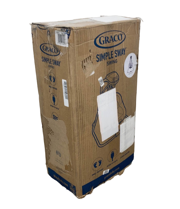 secondhand Graco Simple Sway Baby Swing, Abbington