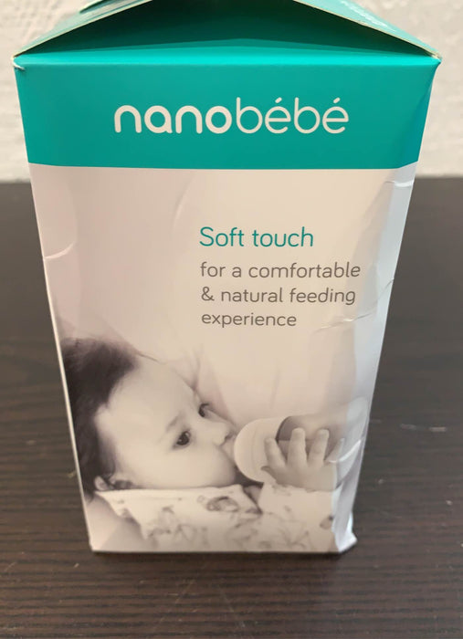 Shop Nanobébé Flexy Silicone Baby Bottles, 9oz, 3-Pack, Grey at GoodBuy Gear