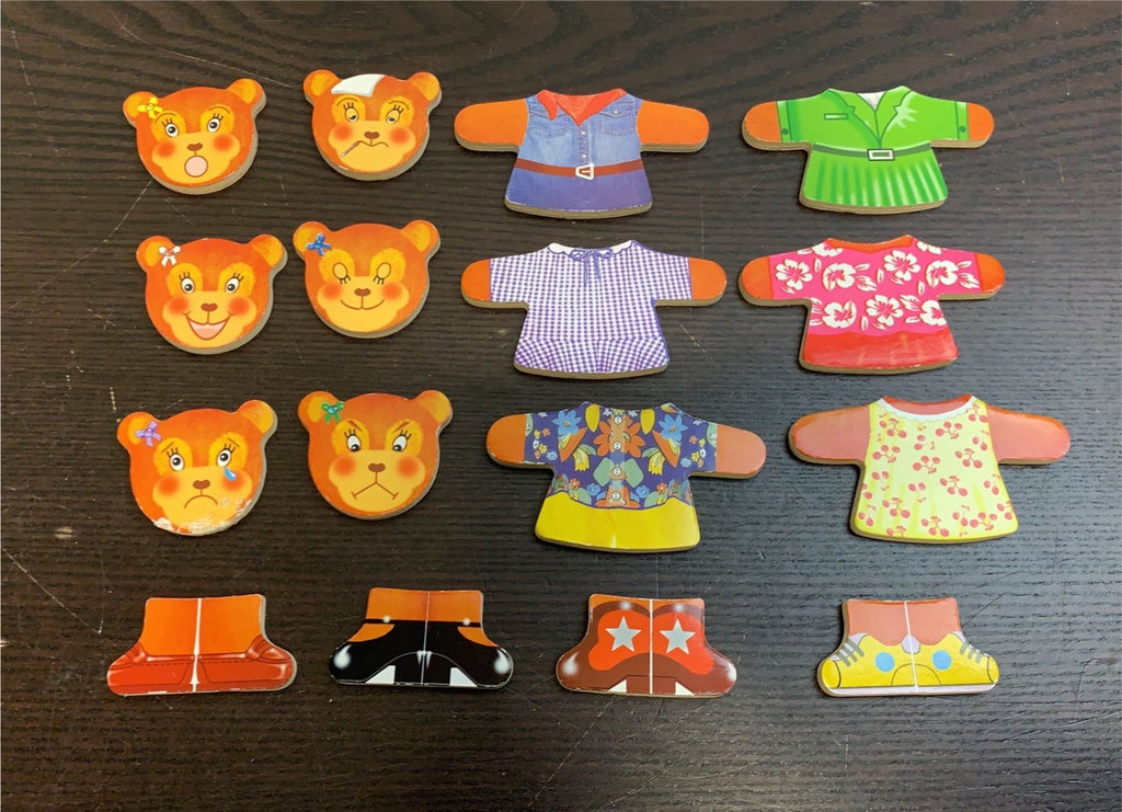 Melissa & Doug Wooden Bear DressUp