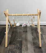 used Poppyseed Play Wooden Baby Gym