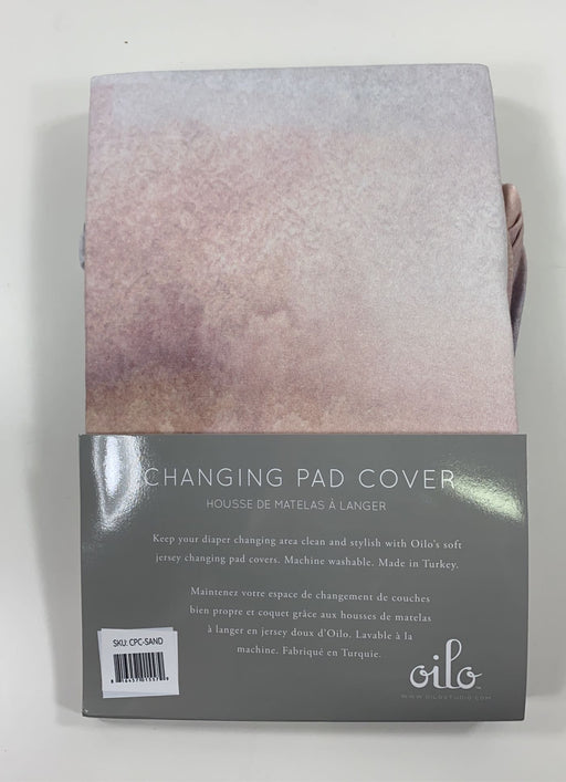 secondhand Oilo Studios Changing Pad Cover, Sandstone