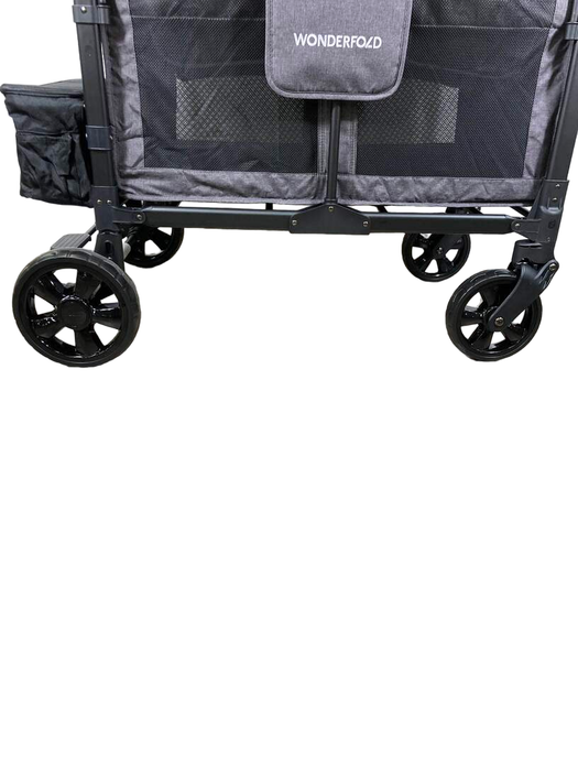 Wonderfold W4 Elite Stroller Wagon, Charcoal Gray, 2023