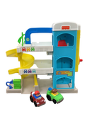 used Fisher Price Little People Helpful Neighbors Wheelie Garage