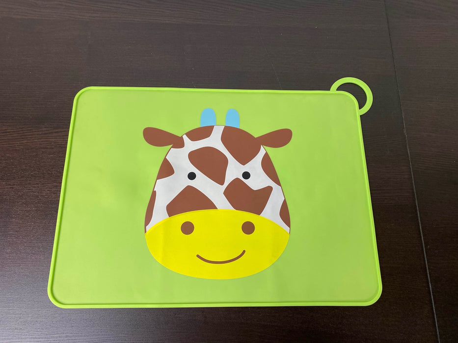 used Skip Hop Fold & Go Silicone Kids Placemat