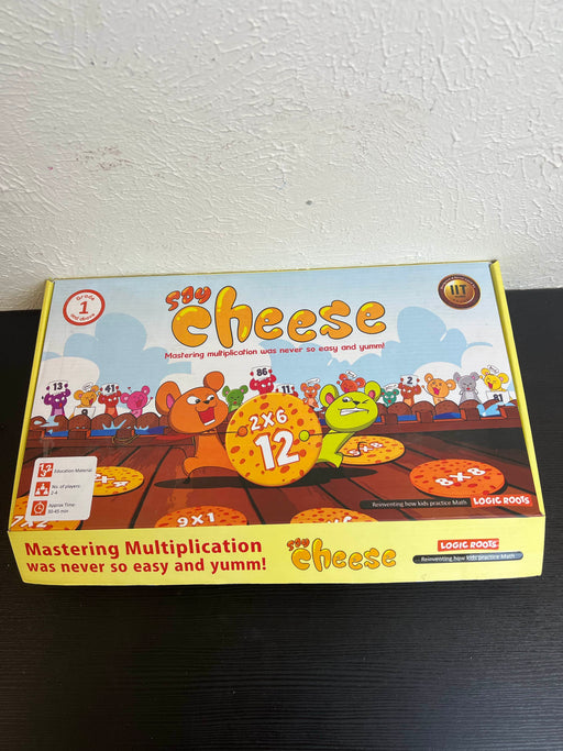 used Logic Roots Say Cheese Multiplication Game