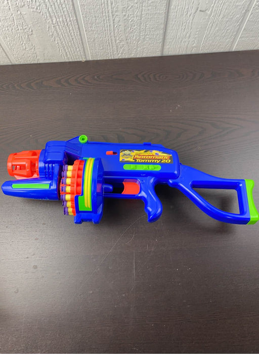 used Buzz Bee Toys Air Warriors Automatic Tommy 20 Dart Gun