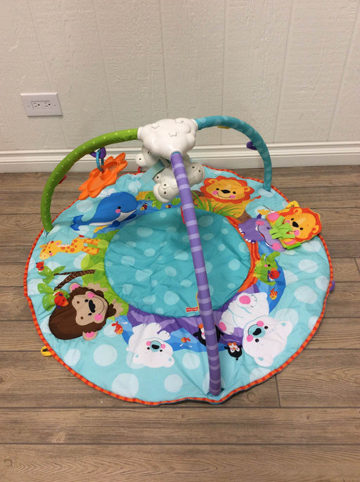 used Fisher Price My Little Snugabunny Ultra Comfort Musical Gym
