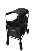 secondhand Wonderfold W2 Luxe Multifunctional Double Stroller Wagon, 2021, Charcoal Gray