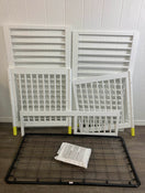 used Million Dollar Baby Gelato 4-in-1 Convertible Crib, With toddler rail