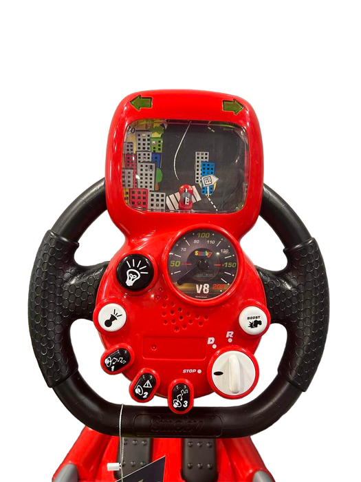 secondhand Smoby V8 Driver Race Car Simulator