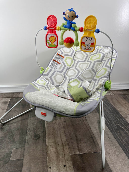 secondhand Fisher Price Baby Bouncer, Geo Meadow