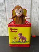 secondhand Schylling Curious George Jack In The Box