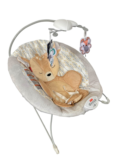 used Fisher Price Deluxe Bouncer, Fawn Meadows