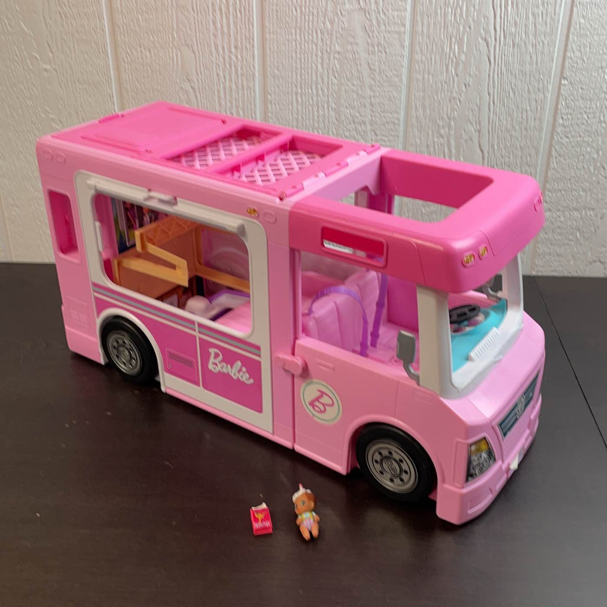 barbie 3 in 1 camper Dream Playset Camping-Marina Buhnenhaus, Havelland, Brandenburg When its time to Geschenk für Fahrradliebhaber Option:Battery Version