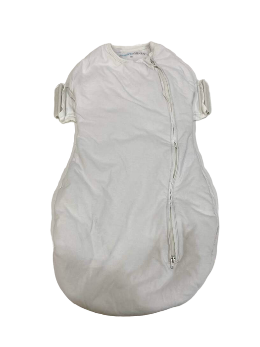 used Happiest Baby Sleepea Comforter Swaddle, Medium Ivory