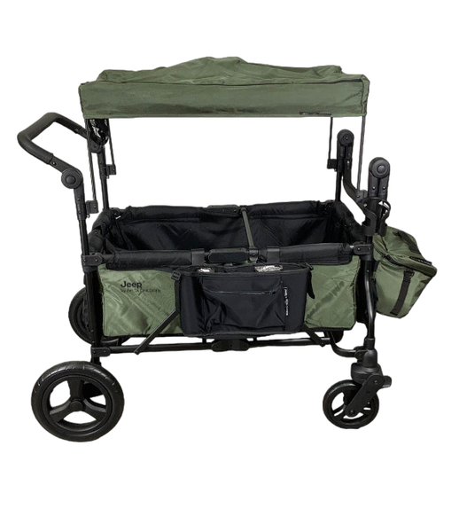 jeep deluxe wrangler stroller wagon review Delta Children Jeep Deluxe Wrangler Wagon Stroller with Cooler Bag and