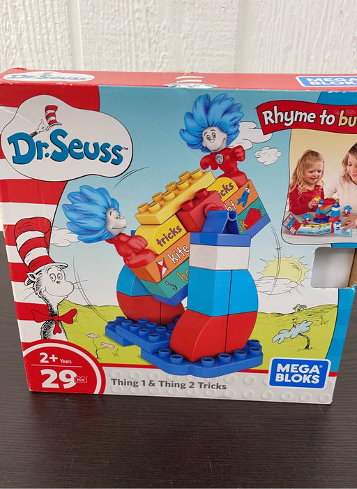 used Mega Bloks Dr. Seuss Thing 1 & 2 Tricks