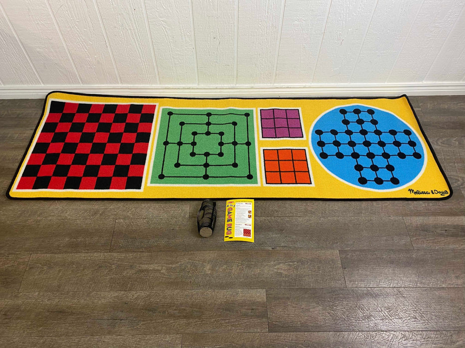 used Melissa & Doug 4-in-1 Game Rug