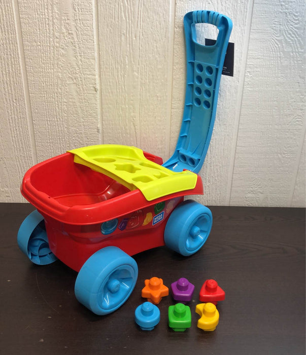 used Mega Bloks First Builders Block Scooping Wagon