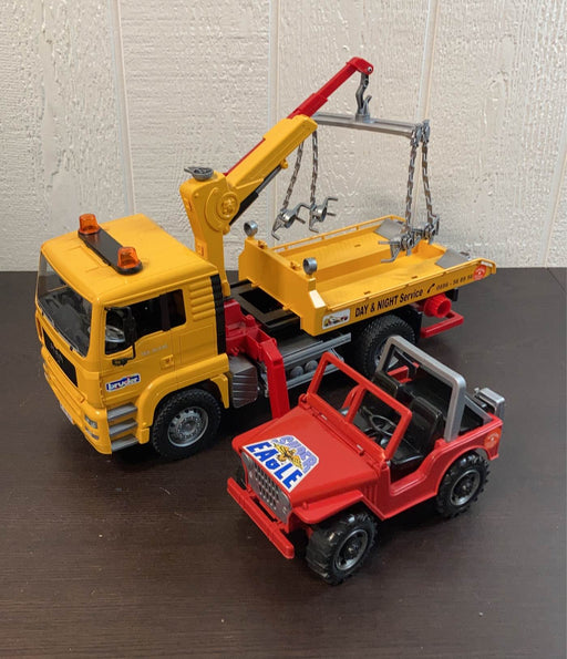 used Bruder Tow Truck