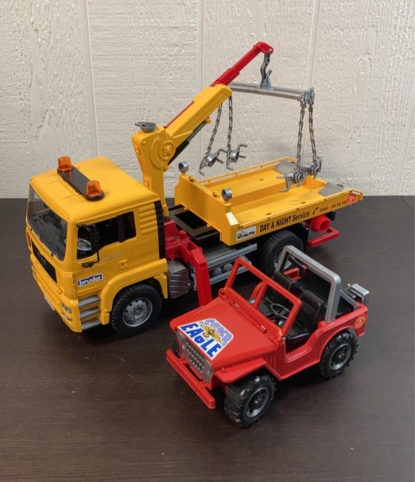 used Bruder Tow Truck